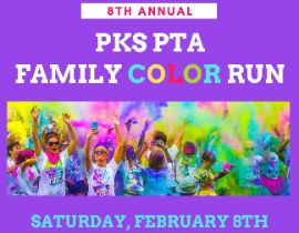  flyer for this year's color run